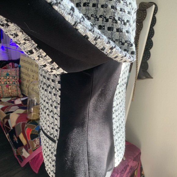 Karl Lagerfeld buclay tweed jacket size Small P - Picture 5 of 8
